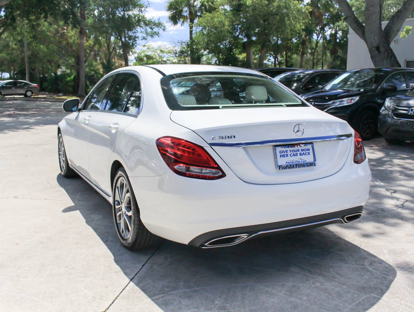 Florida Fine Cars - Used MERCEDES-BENZ C CLASS 2016 WEST PALM C300