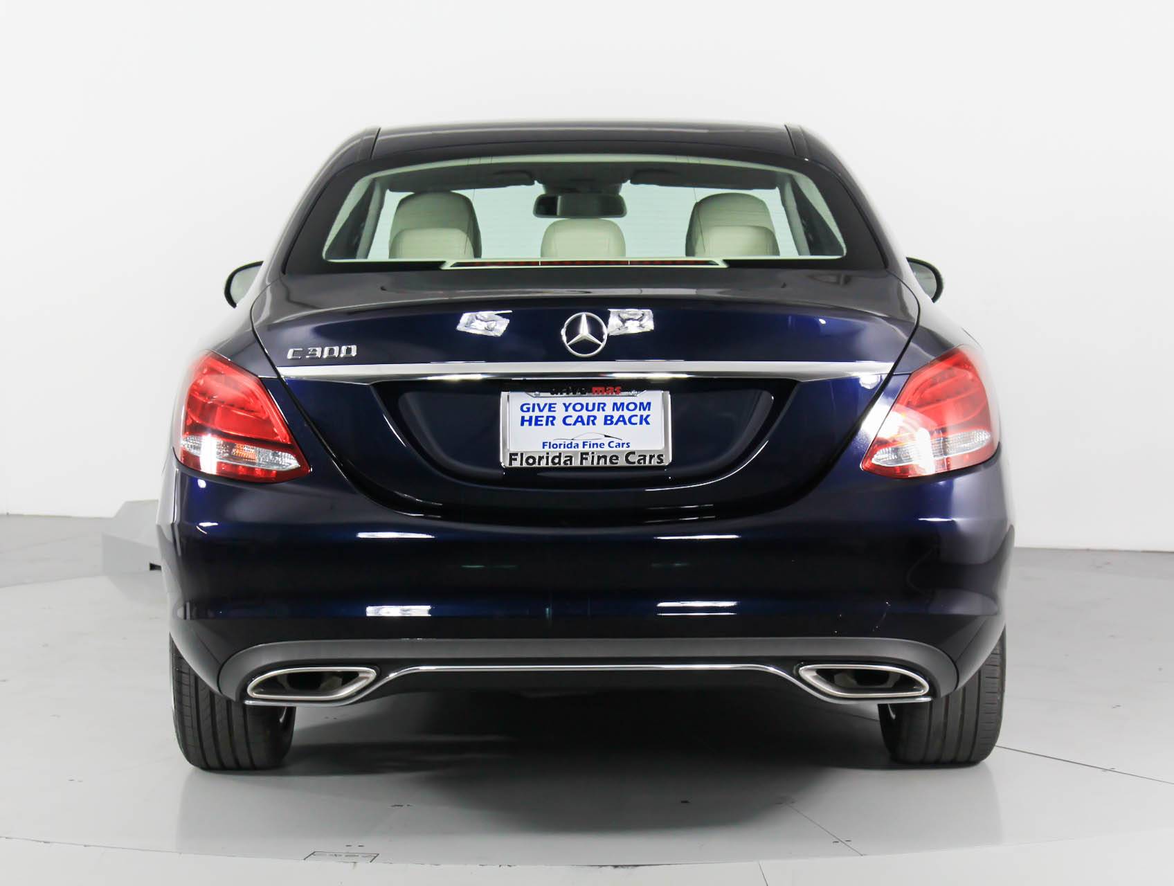 Florida Fine Cars - Used MERCEDES-BENZ C CLASS 2016 WEST PALM C300