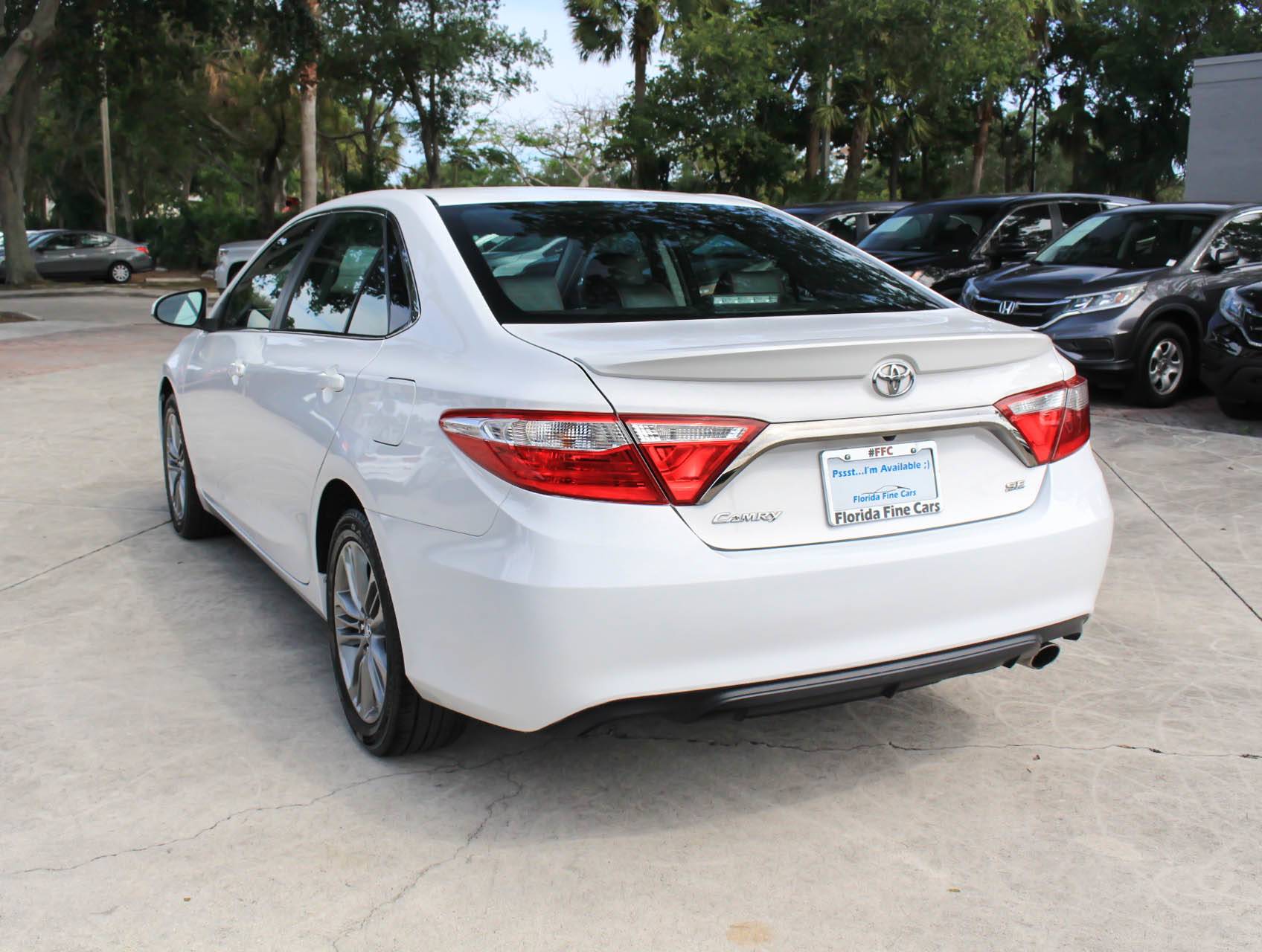 Florida Fine Cars - Used TOYOTA CAMRY 2017 WEST PALM Se