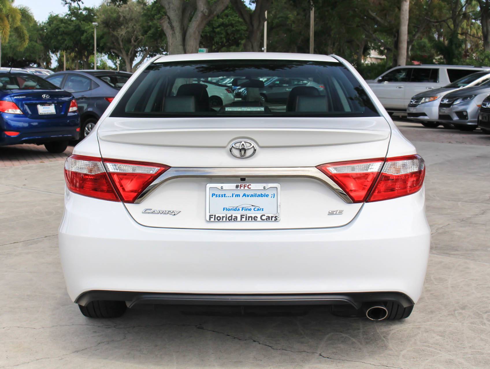 Florida Fine Cars - Used TOYOTA CAMRY 2017 WEST PALM Se