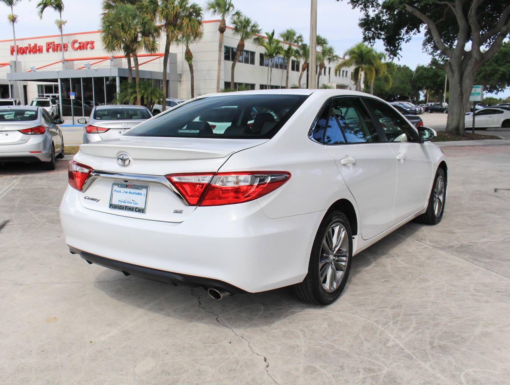 Florida Fine Cars - Used TOYOTA CAMRY 2017 WEST PALM Se