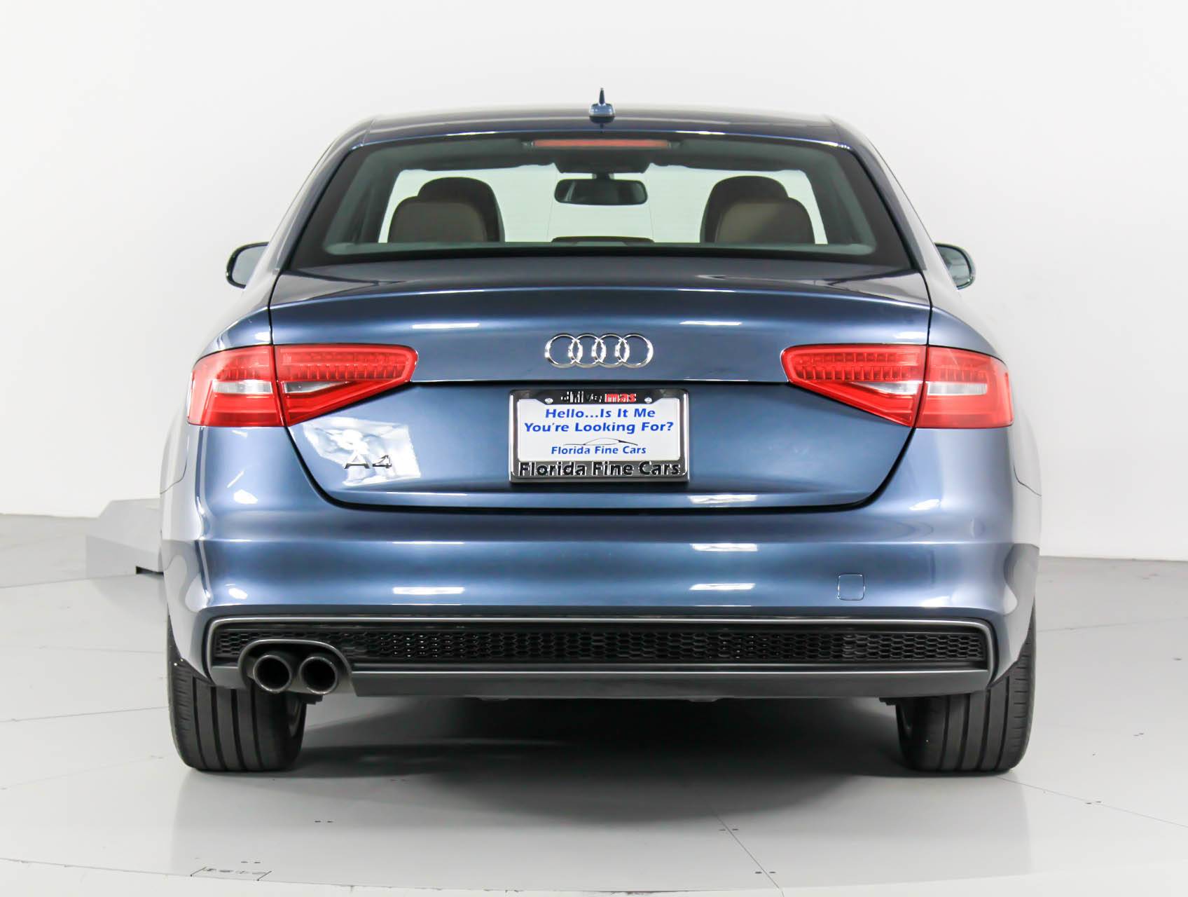 Florida Fine Cars - Used AUDI A4 2016 WEST PALM PREMIUM