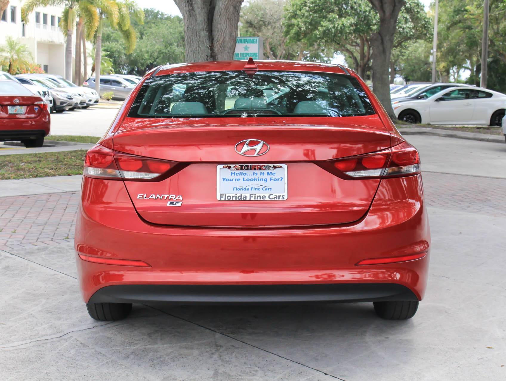 Florida Fine Cars - Used HYUNDAI ELANTRA 2017 WEST PALM Se