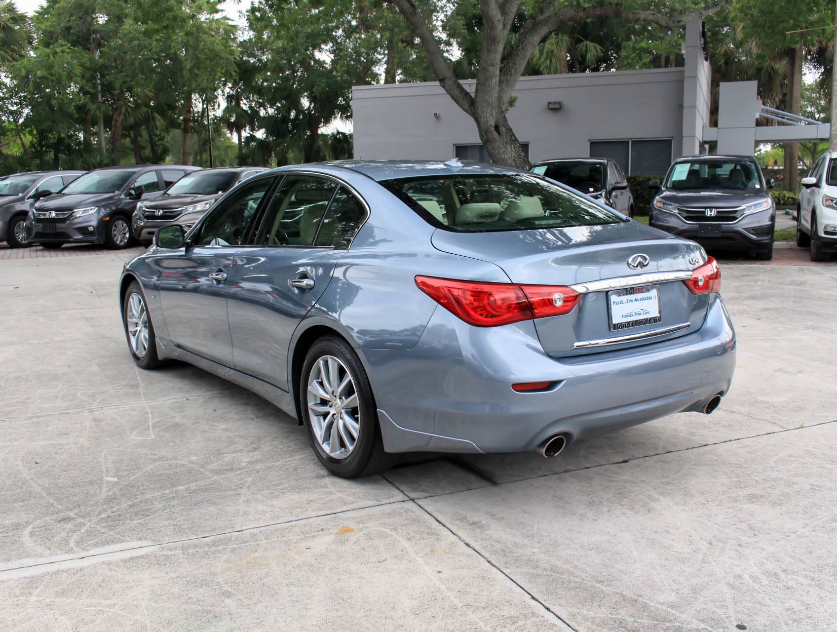 Florida Fine Cars - Used INFINITI Q50 2015 WEST PALM Premium