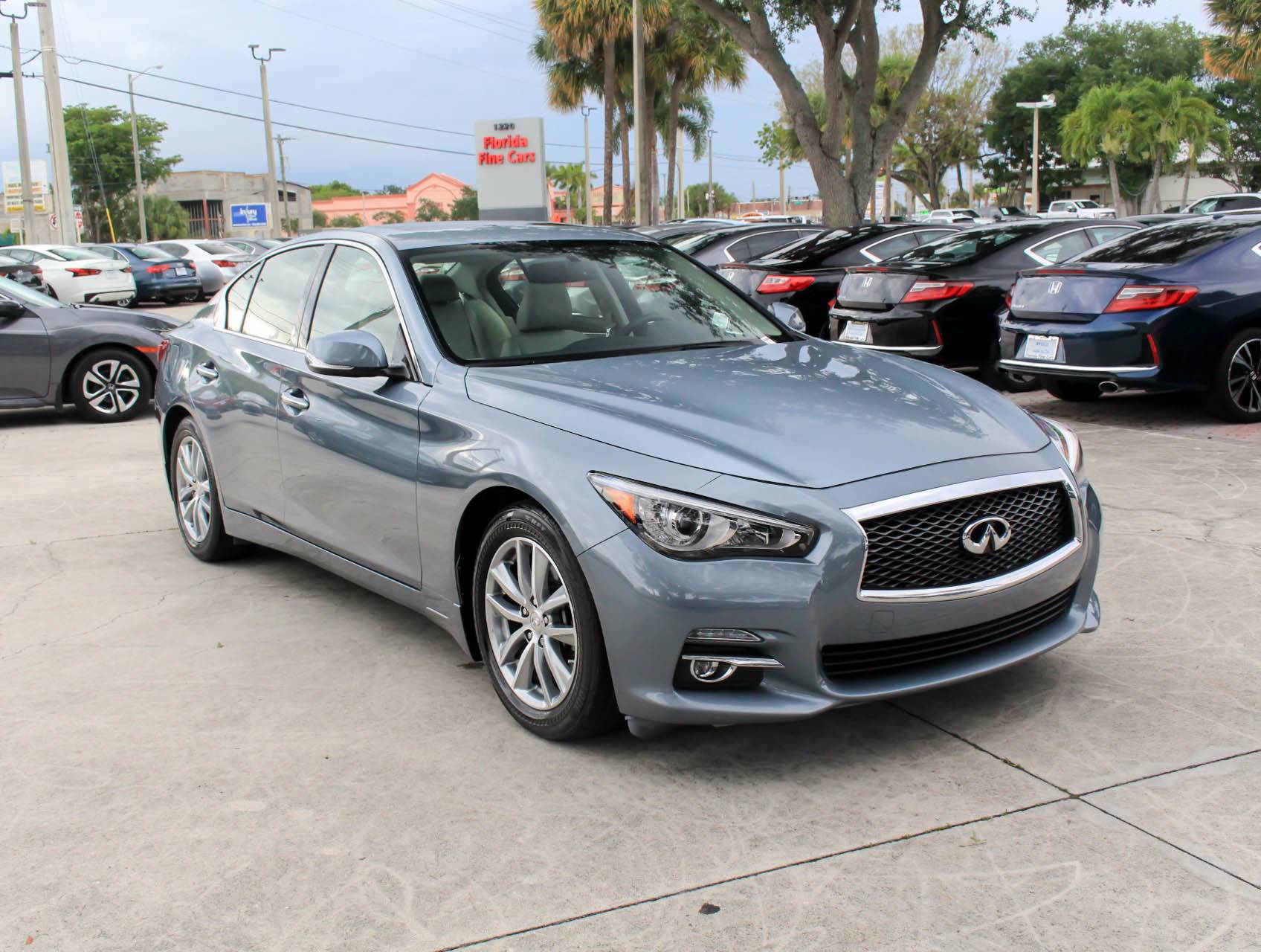 Florida Fine Cars - Used INFINITI Q50 2015 WEST PALM Premium