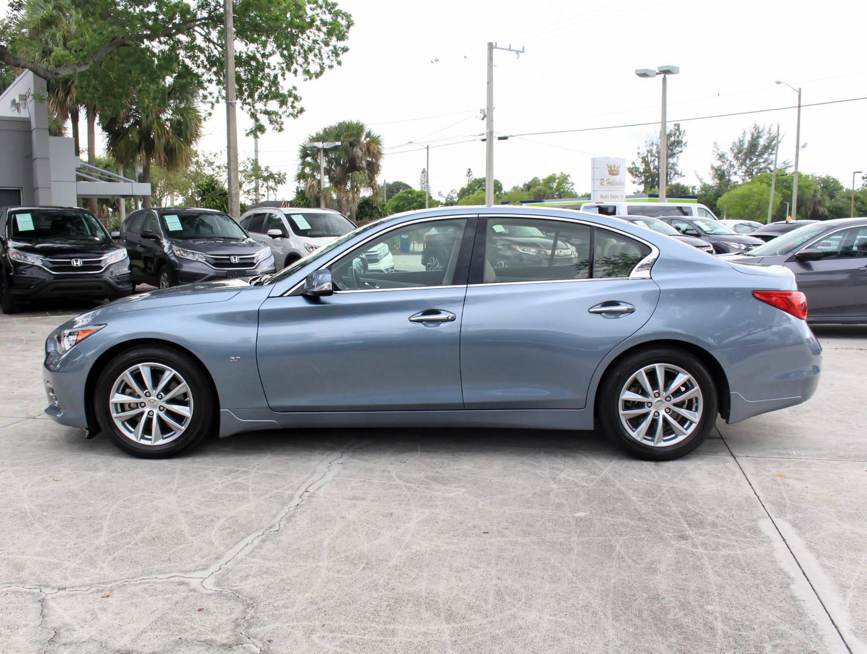Florida Fine Cars - Used INFINITI Q50 2015 WEST PALM Premium