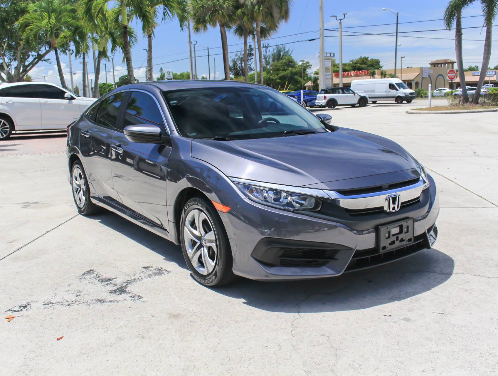 Florida Fine Cars - Used HONDA CIVIC 2016 WEST PALM LX