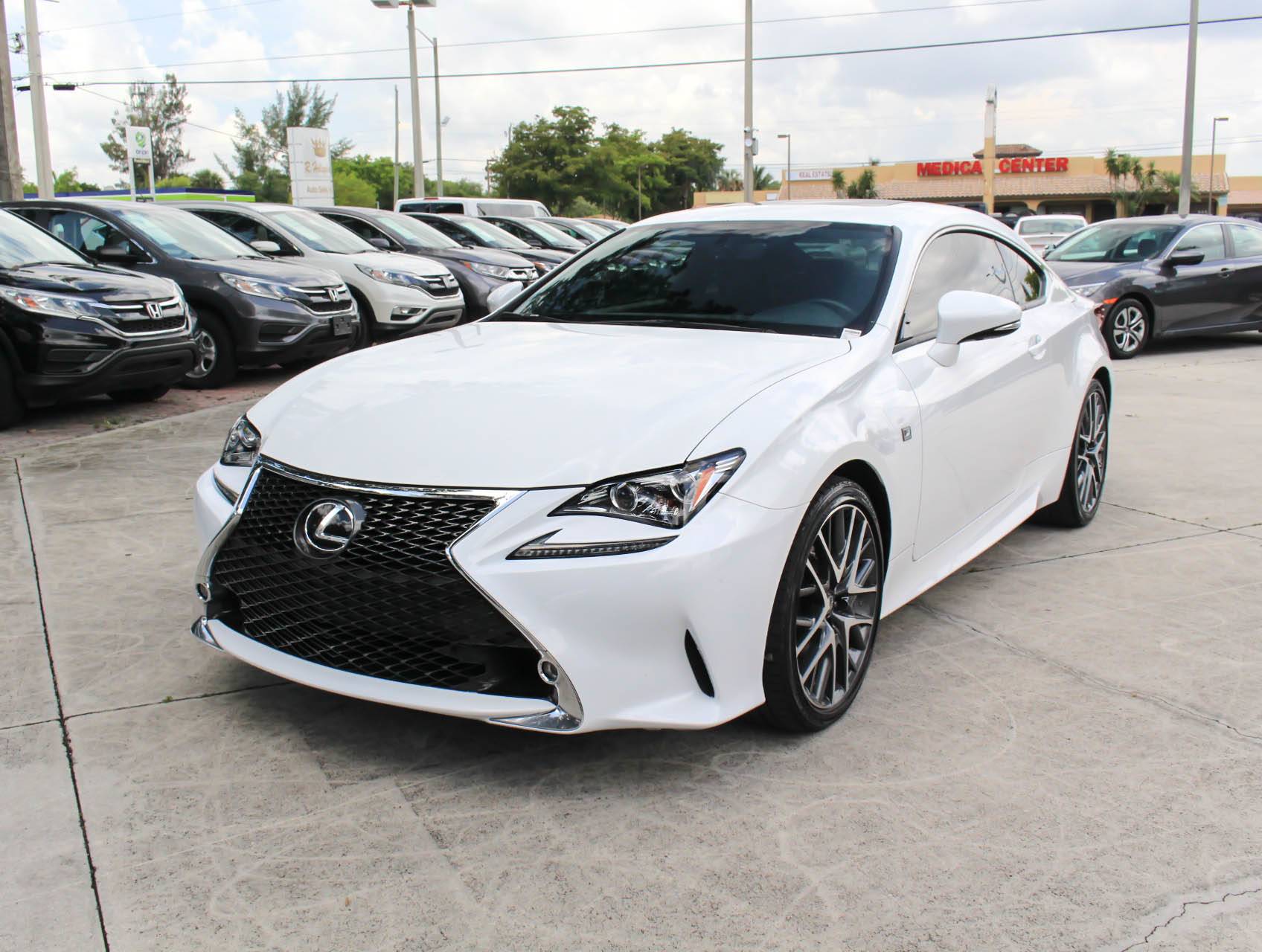 Florida Fine Cars - Used LEXUS RC 200T 2016 HOLLYWOOD F Sport
