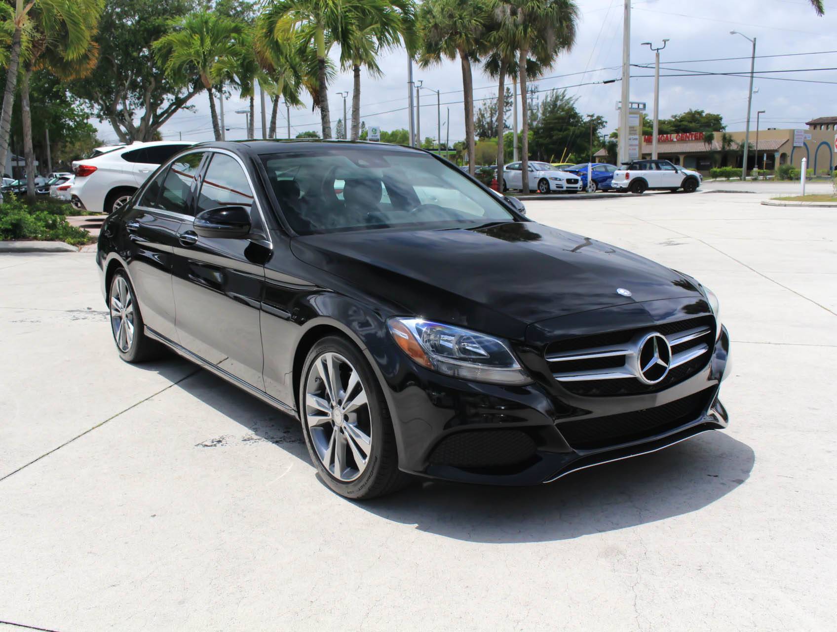Florida Fine Cars - Used MERCEDES-BENZ C CLASS 2016 HOLLYWOOD C300