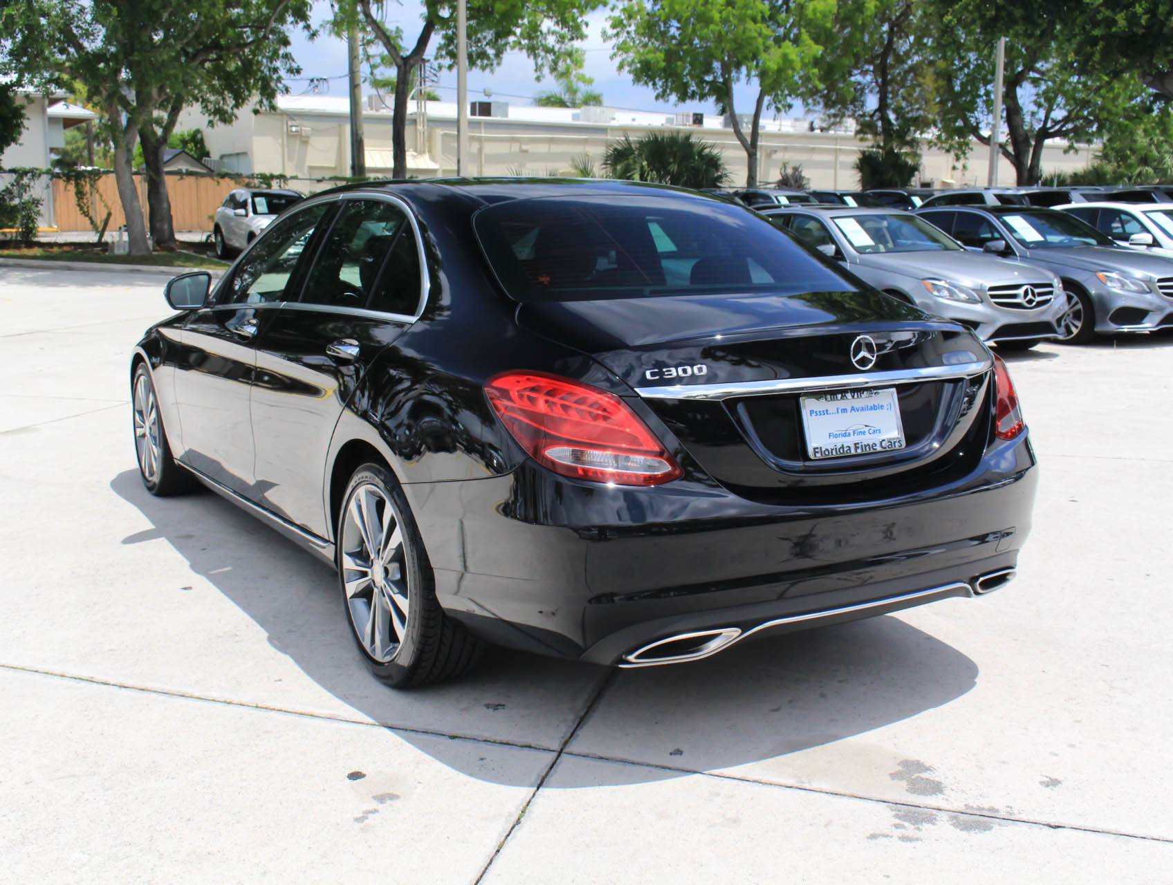 Florida Fine Cars - Used MERCEDES-BENZ C CLASS 2016 HOLLYWOOD C300