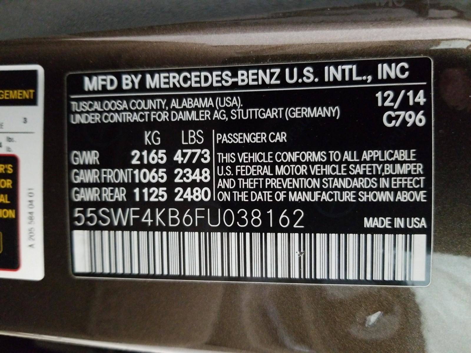 Florida Fine Cars - Used MERCEDES-BENZ C CLASS 2015 MARGATE C300 4MATIC