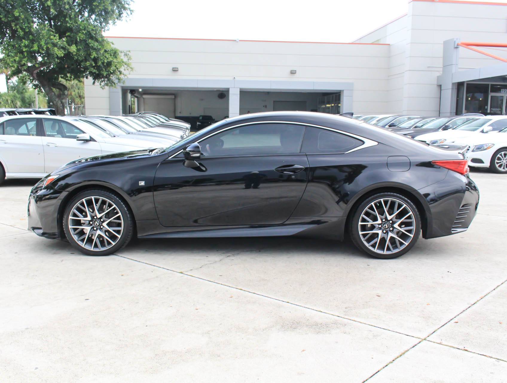 Florida Fine Cars - Used LEXUS RC 200T 2016 WEST PALM F Sport