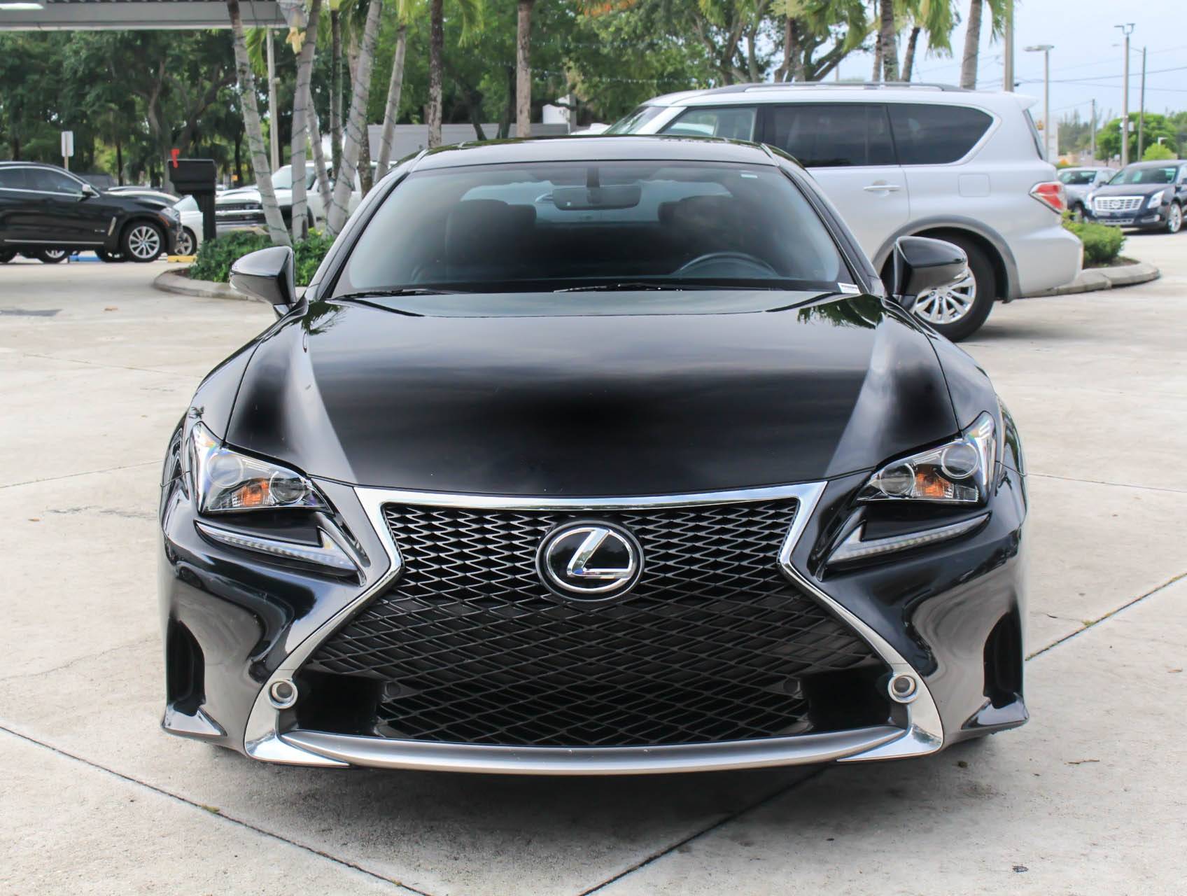 Florida Fine Cars - Used LEXUS RC 200T 2016 WEST PALM F Sport