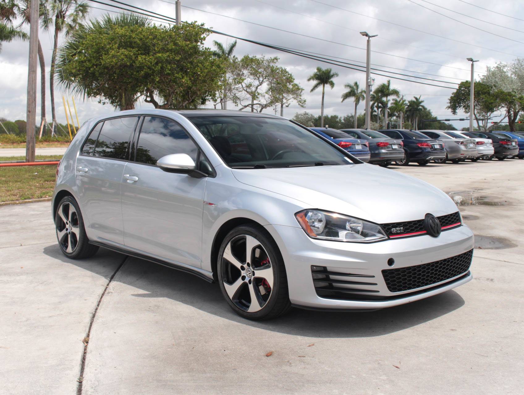 Florida Fine Cars - Used VOLKSWAGEN GTI 2015 MARGATE SE