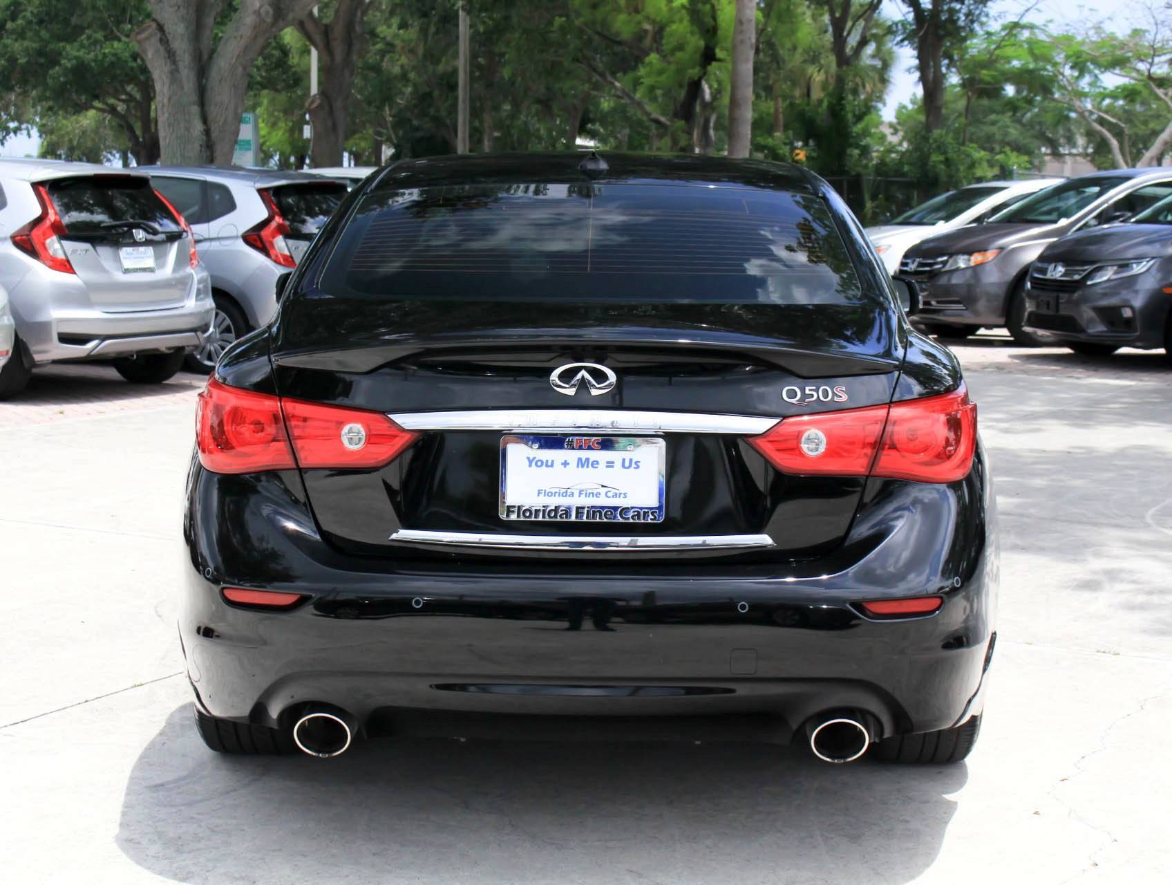 Florida Fine Cars - Used INFINITI Q50 2014 MIAMI Premium Touring Tech