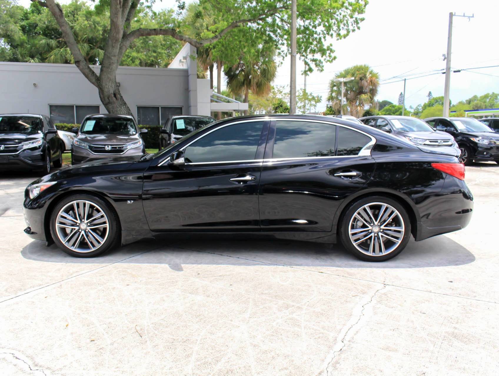 Florida Fine Cars - Used INFINITI Q50 2014 MIAMI Premium Touring Tech
