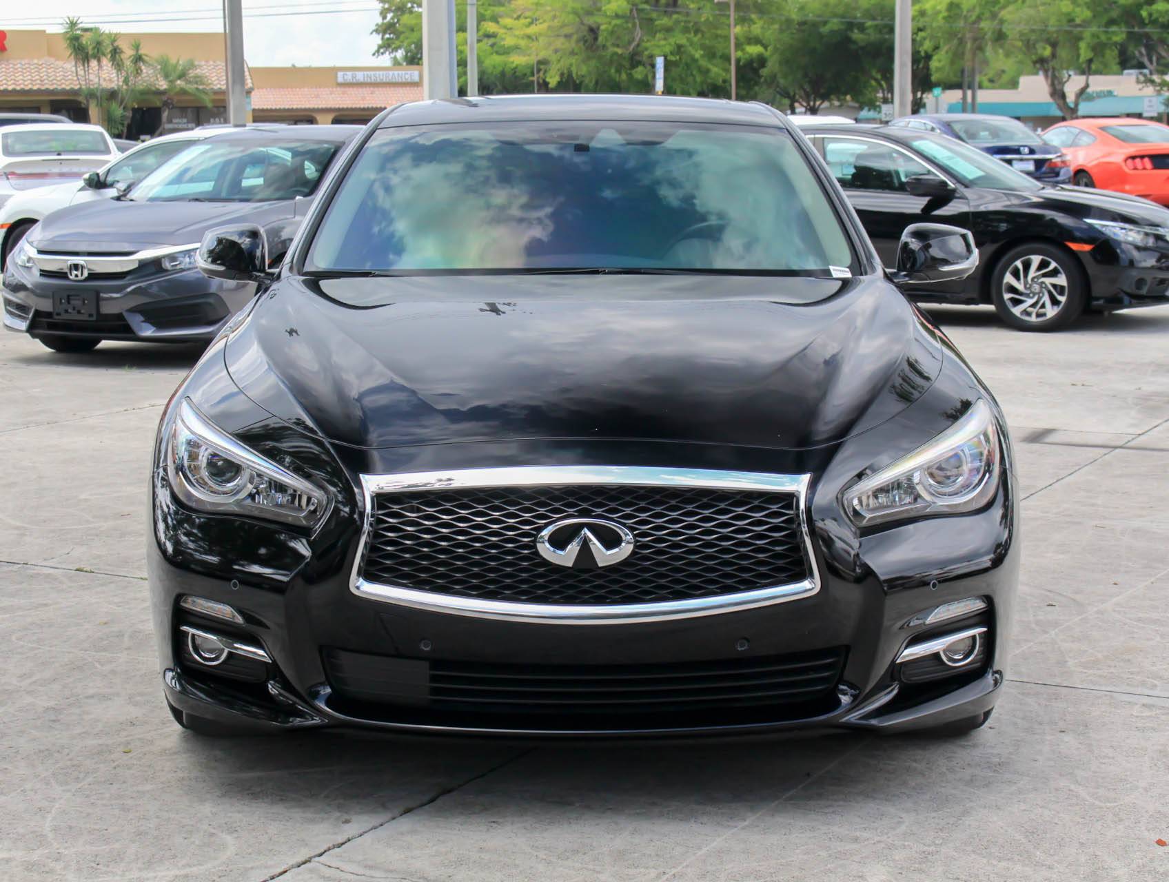 Florida Fine Cars - Used INFINITI Q50 2014 MIAMI Premium Touring Tech
