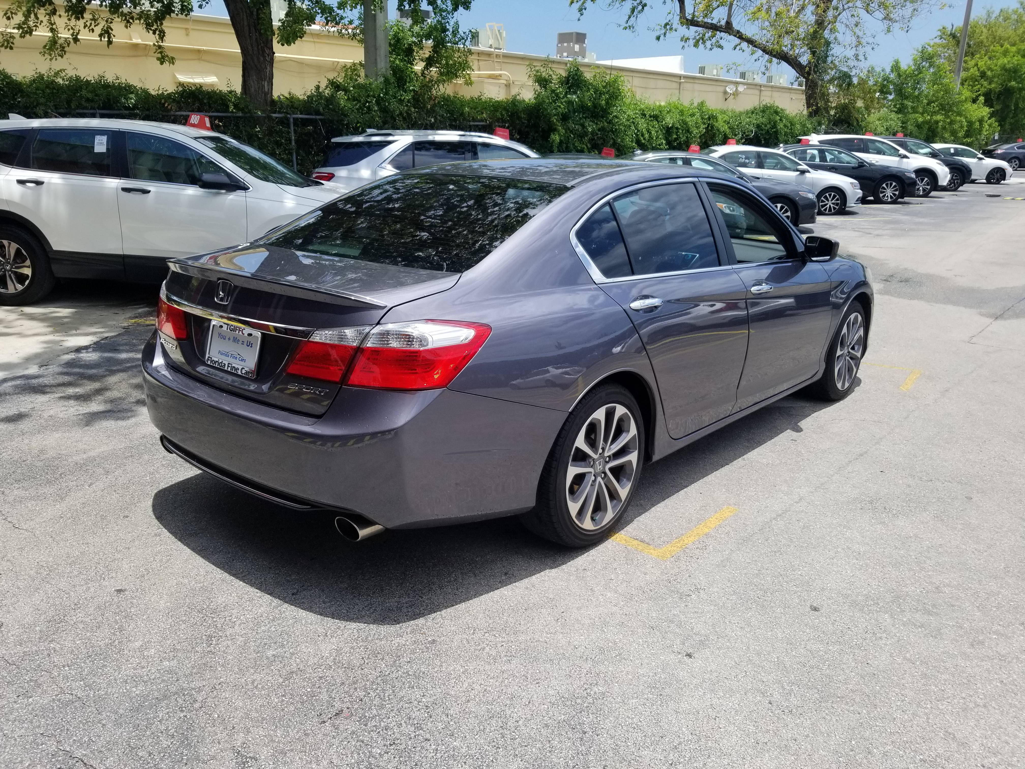 Florida Fine Cars - Used HONDA ACCORD 2015 MIAMI SPORT
