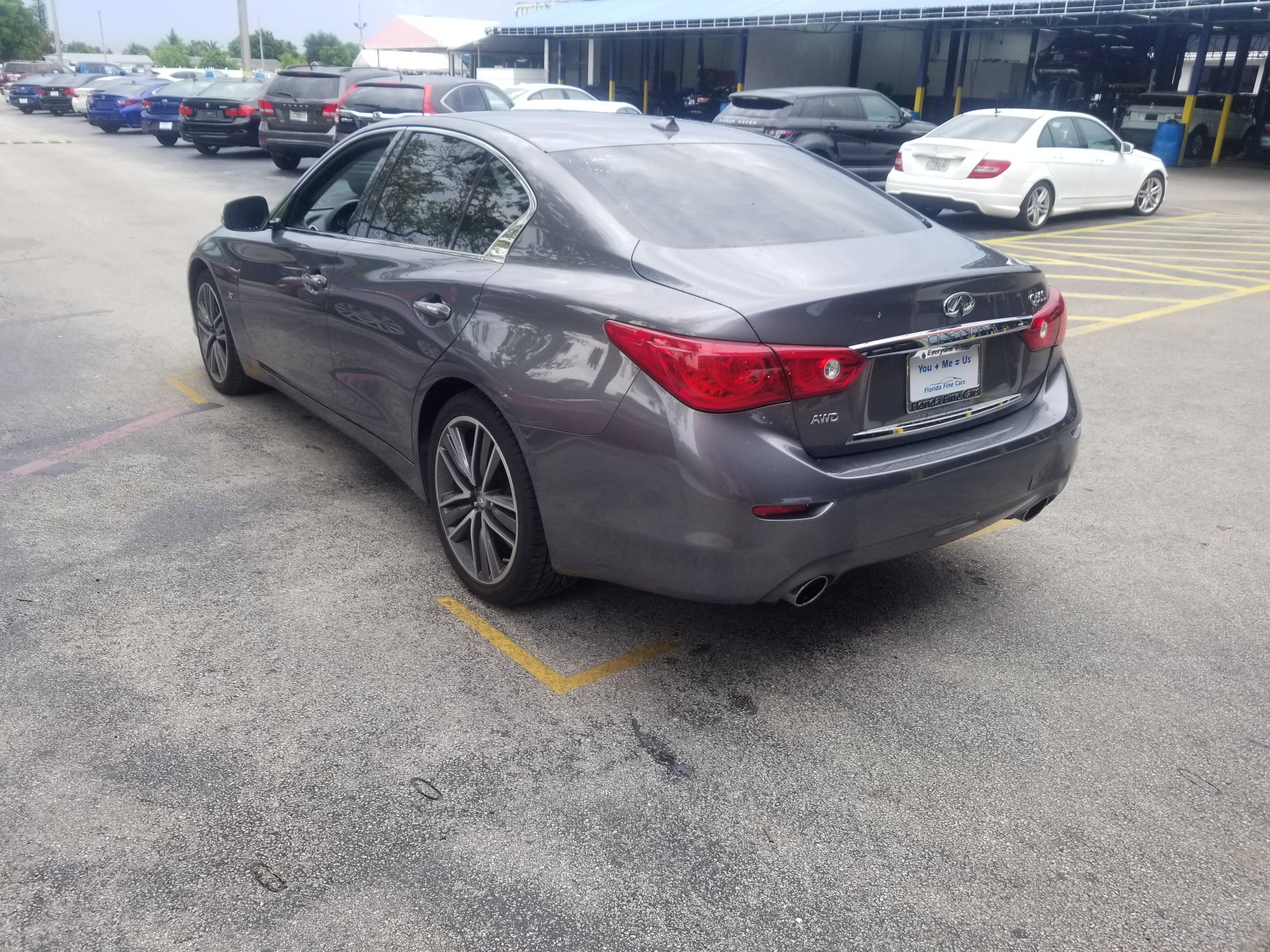 Florida Fine Cars - Used INFINITI Q50 2015 MIAMI Sport Awd