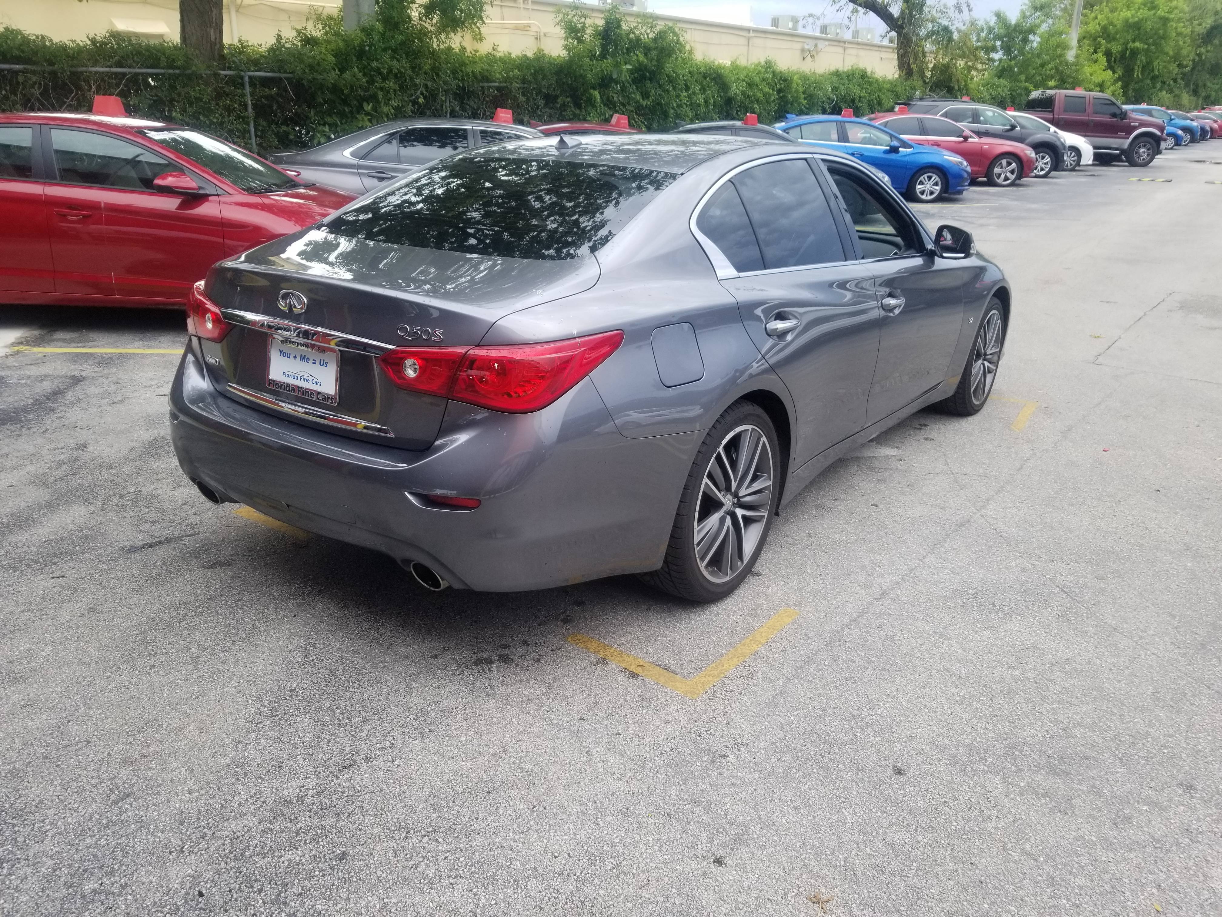 Florida Fine Cars - Used INFINITI Q50 2015 MIAMI Sport Awd