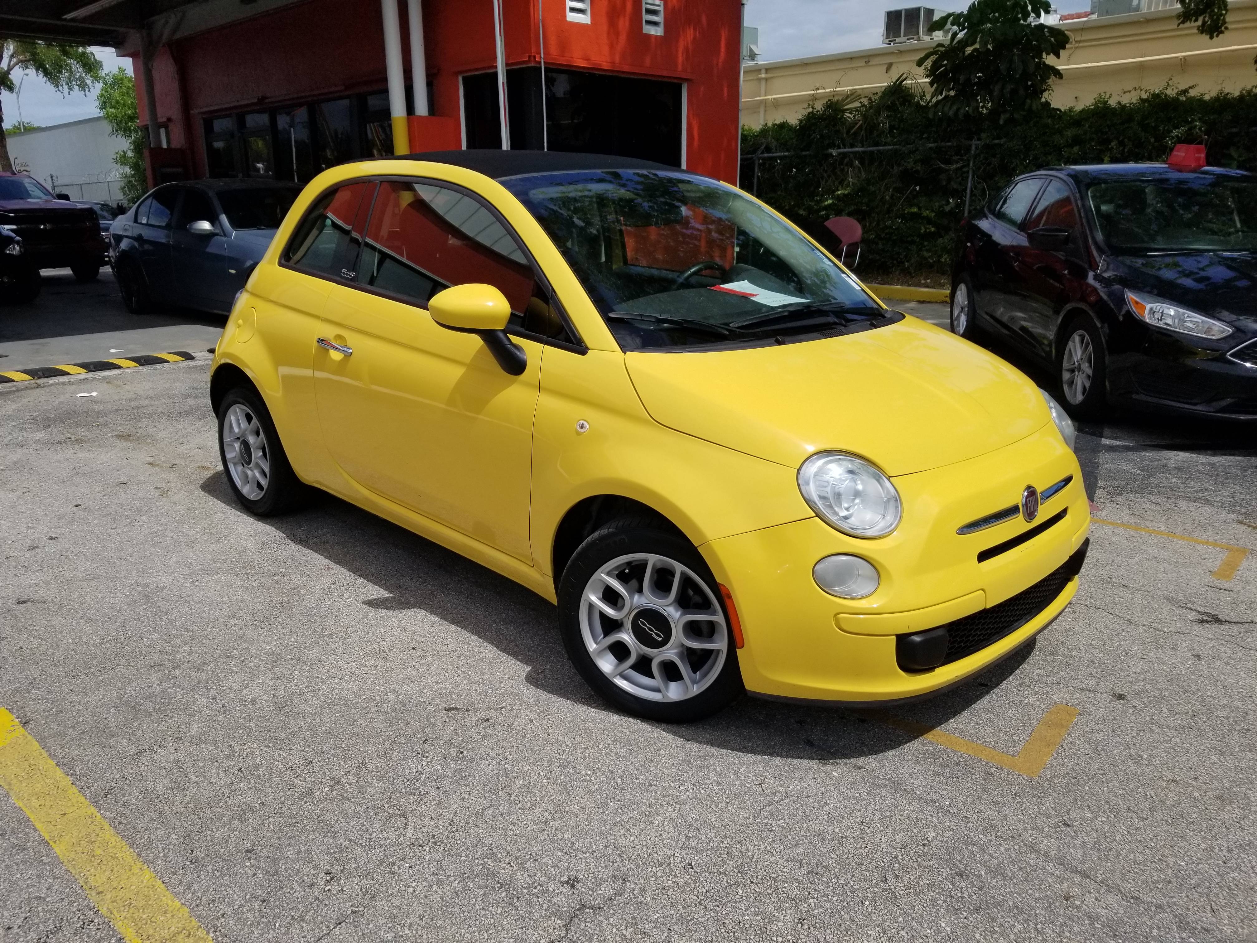 Florida Fine Cars - Used FIAT 500C 2013 MIAMI POP