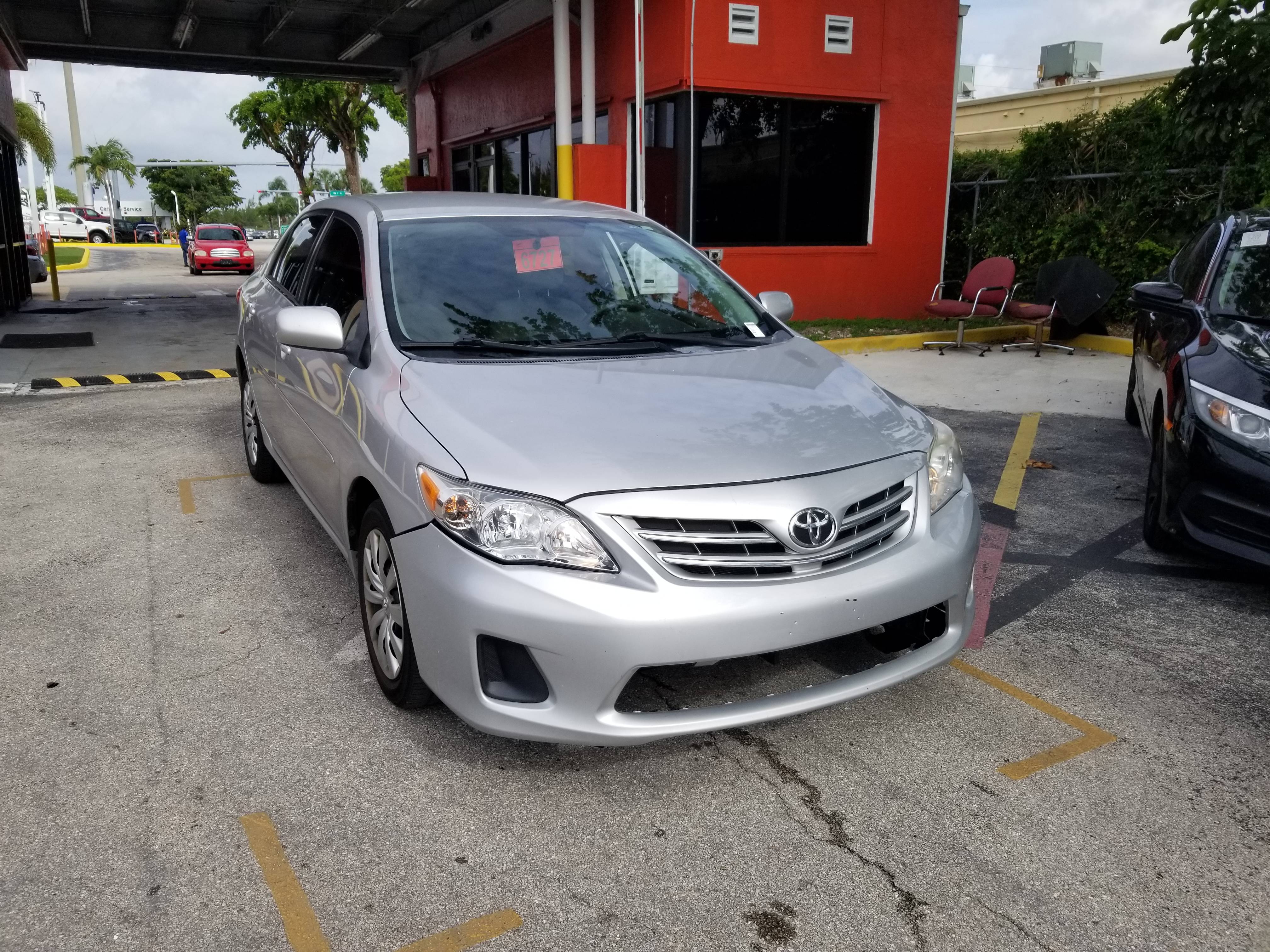 Florida Fine Cars - Used TOYOTA COROLLA 2013 HOLLYWOOD Le