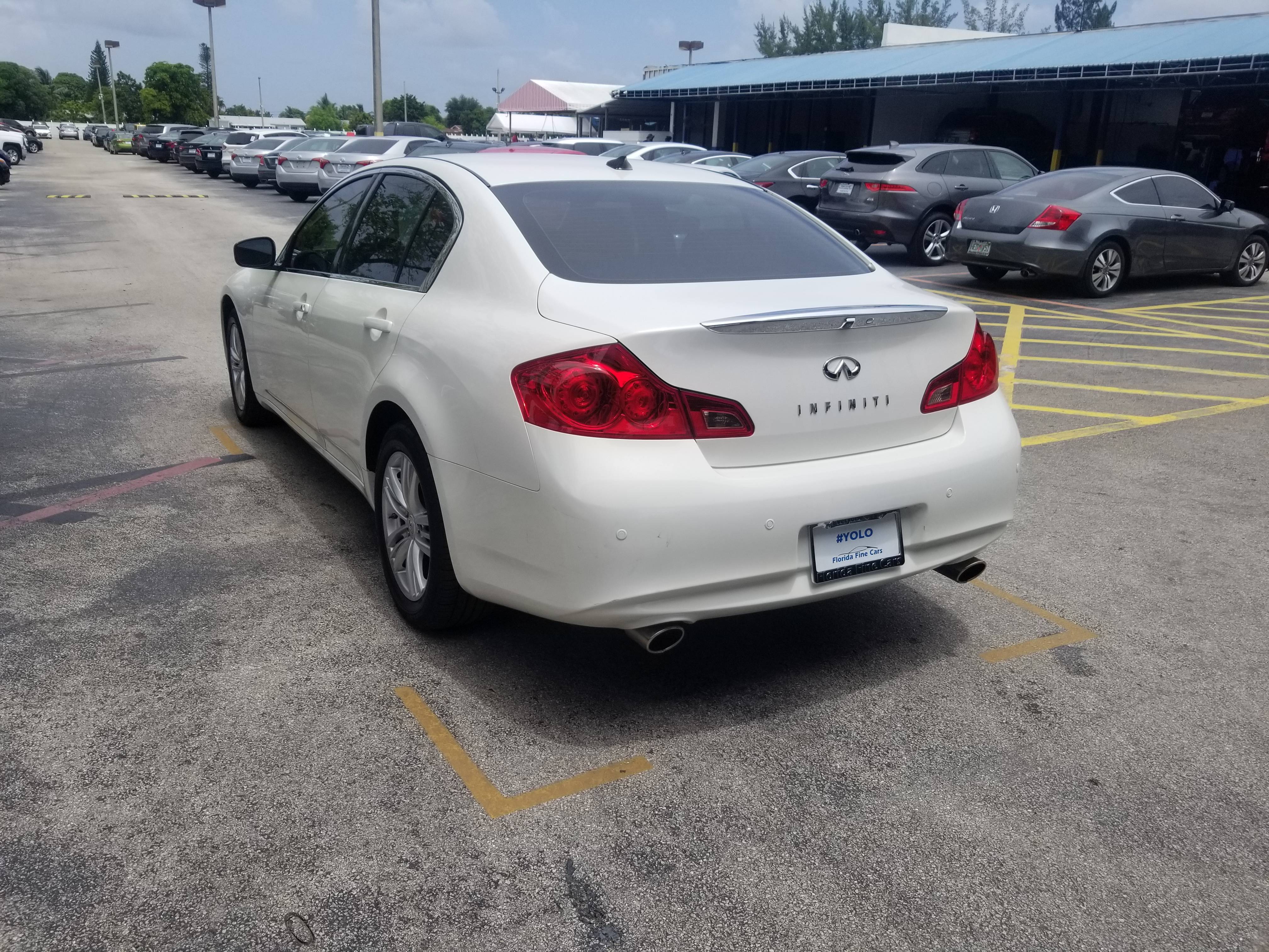 Florida Fine Cars - Used INFINITI G37X 2013 HOLLYWOOD Awd