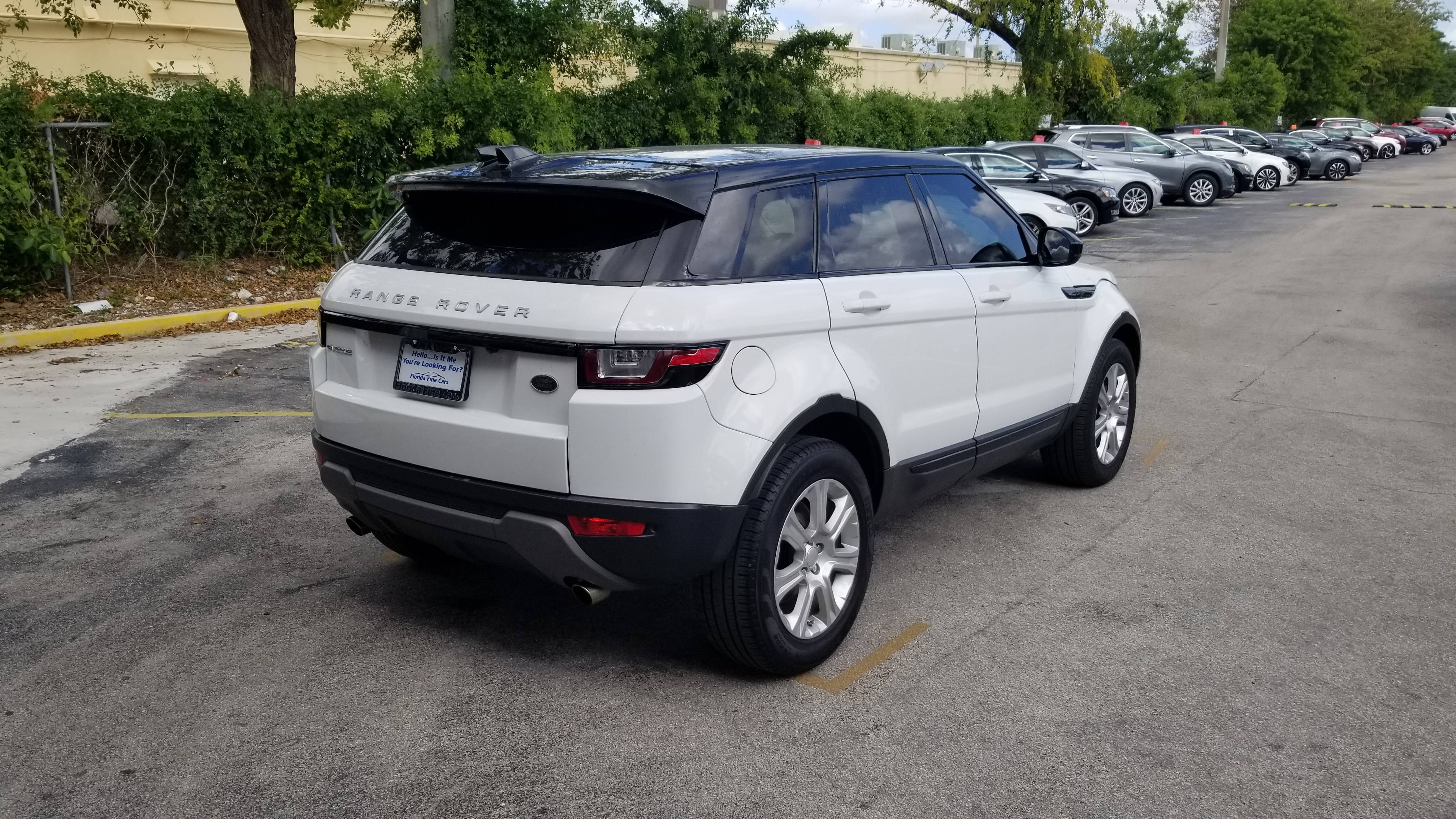 Florida Fine Cars - Used LAND ROVER RANGE ROVER EVOQUE 2017 MIAMI SE PREMIUM