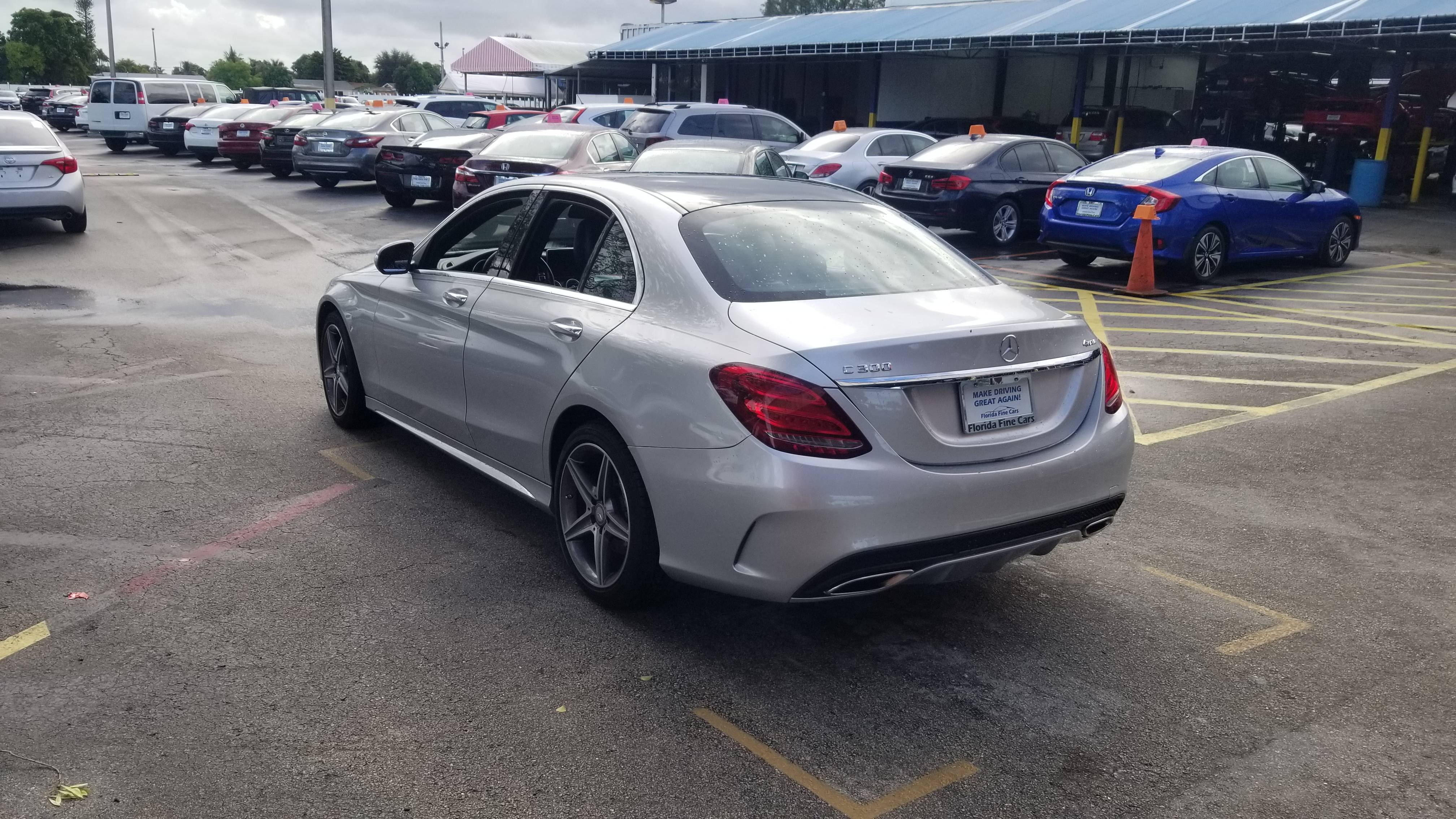 Florida Fine Cars - Used MERCEDES-BENZ C CLASS 2015 MIAMI C 300