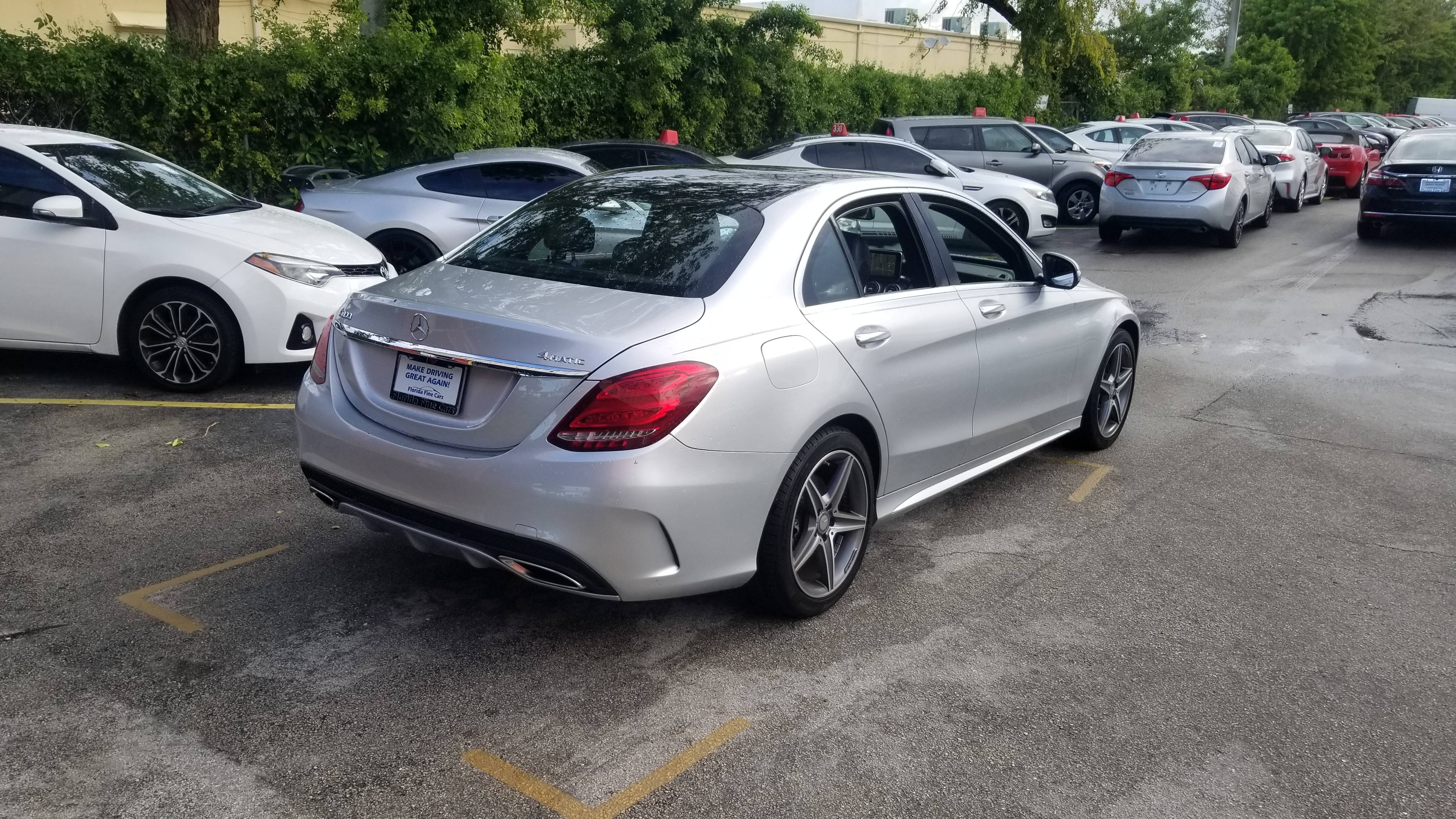 Florida Fine Cars - Used MERCEDES-BENZ C CLASS 2015 MIAMI C 300