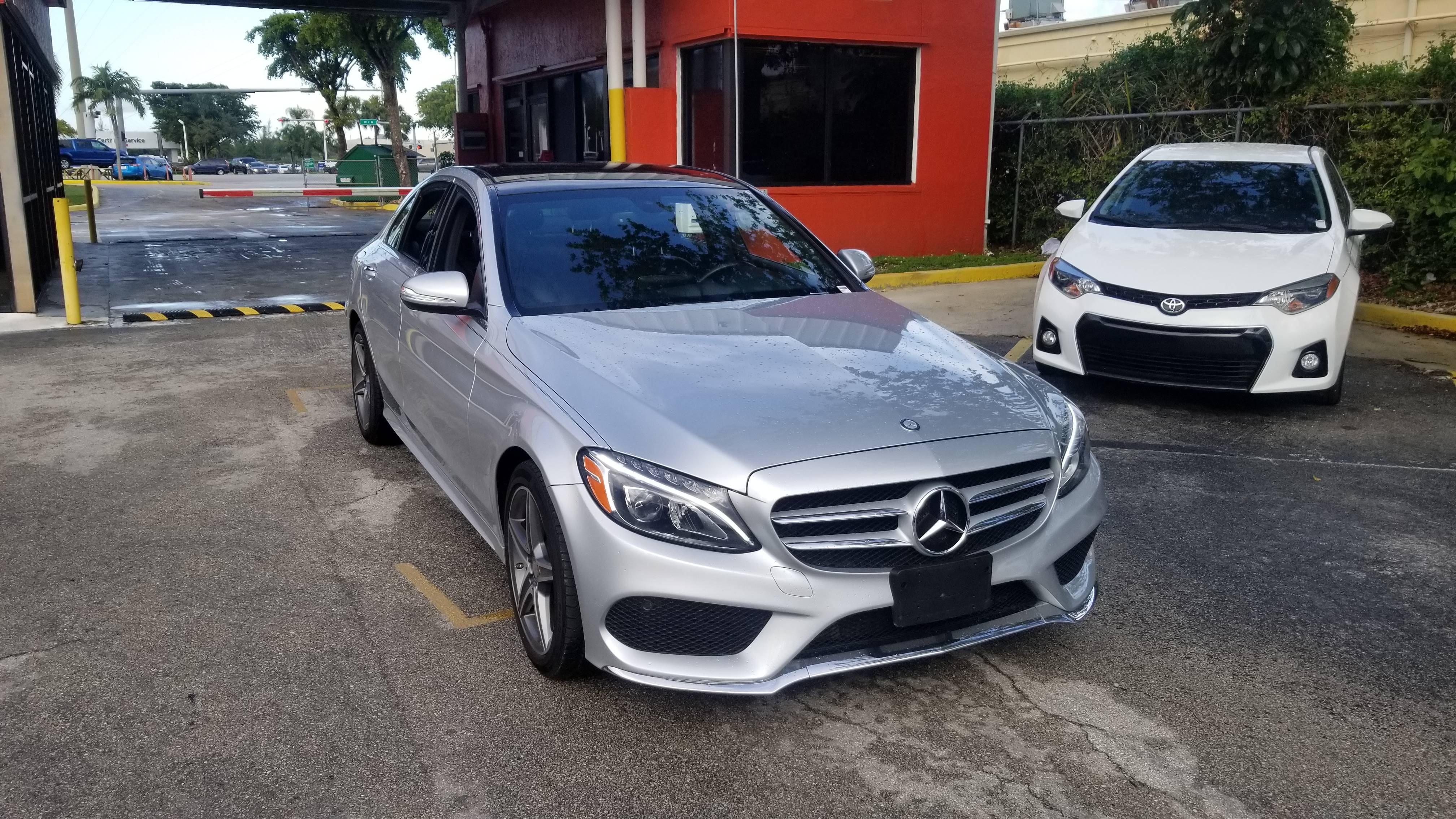 Florida Fine Cars - Used MERCEDES-BENZ C CLASS 2015 MIAMI C 300