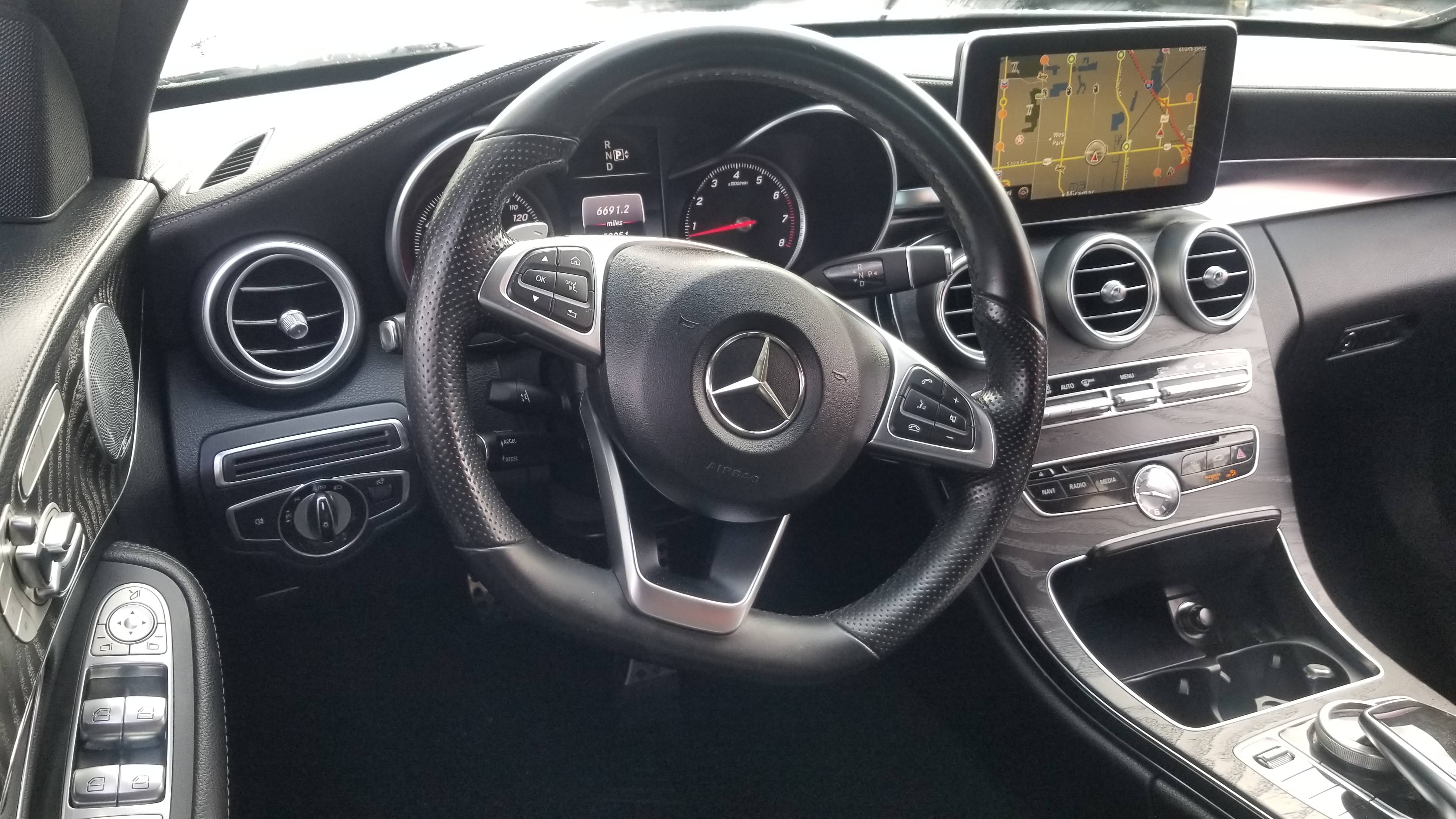 Florida Fine Cars - Used MERCEDES-BENZ C CLASS 2015 MIAMI C 300