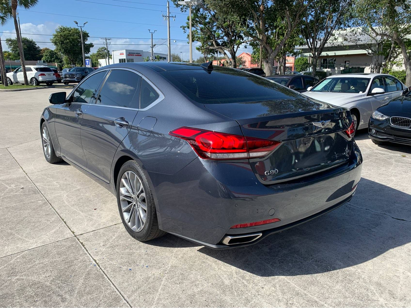 Florida Fine Cars - Used Genesis G80 Premium Package 2017 WEST PALM 3.8L