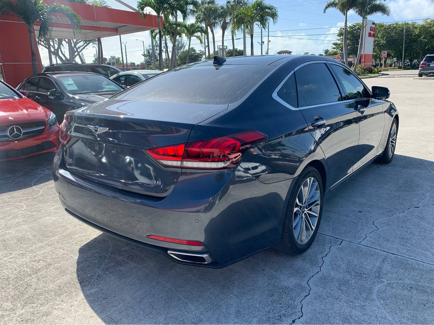 Florida Fine Cars - Used Genesis G80 Premium Package 2017 WEST PALM 3.8L