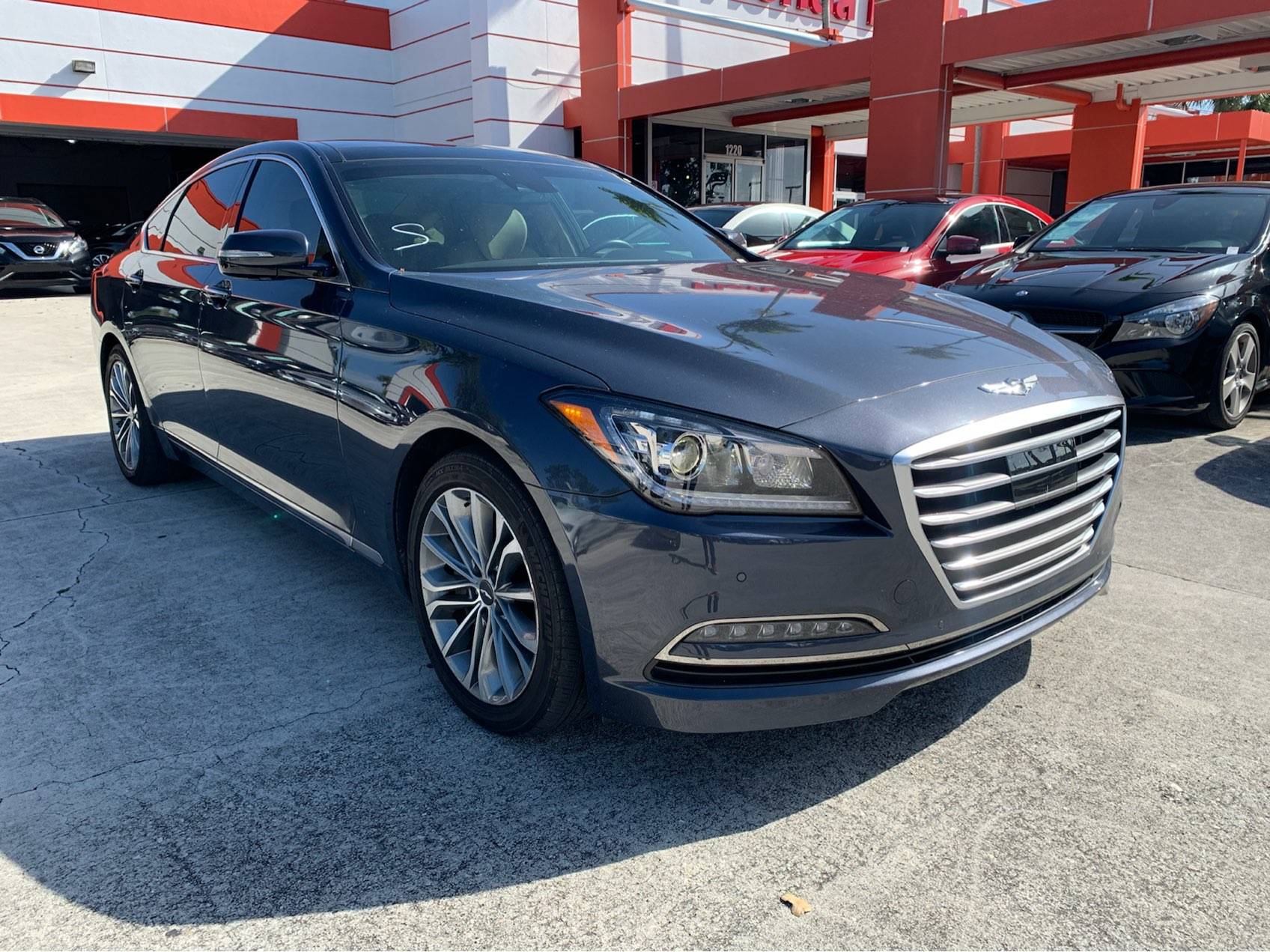Florida Fine Cars - Used Genesis G80 Premium Package 2017 WEST PALM 3.8L
