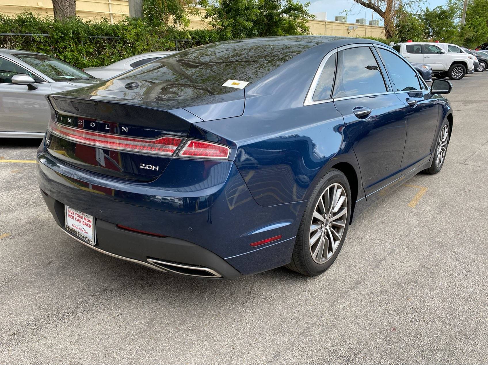 Florida Fine Cars - Used Lincoln MKZ 2017 MIAMI HYBRID SELECT