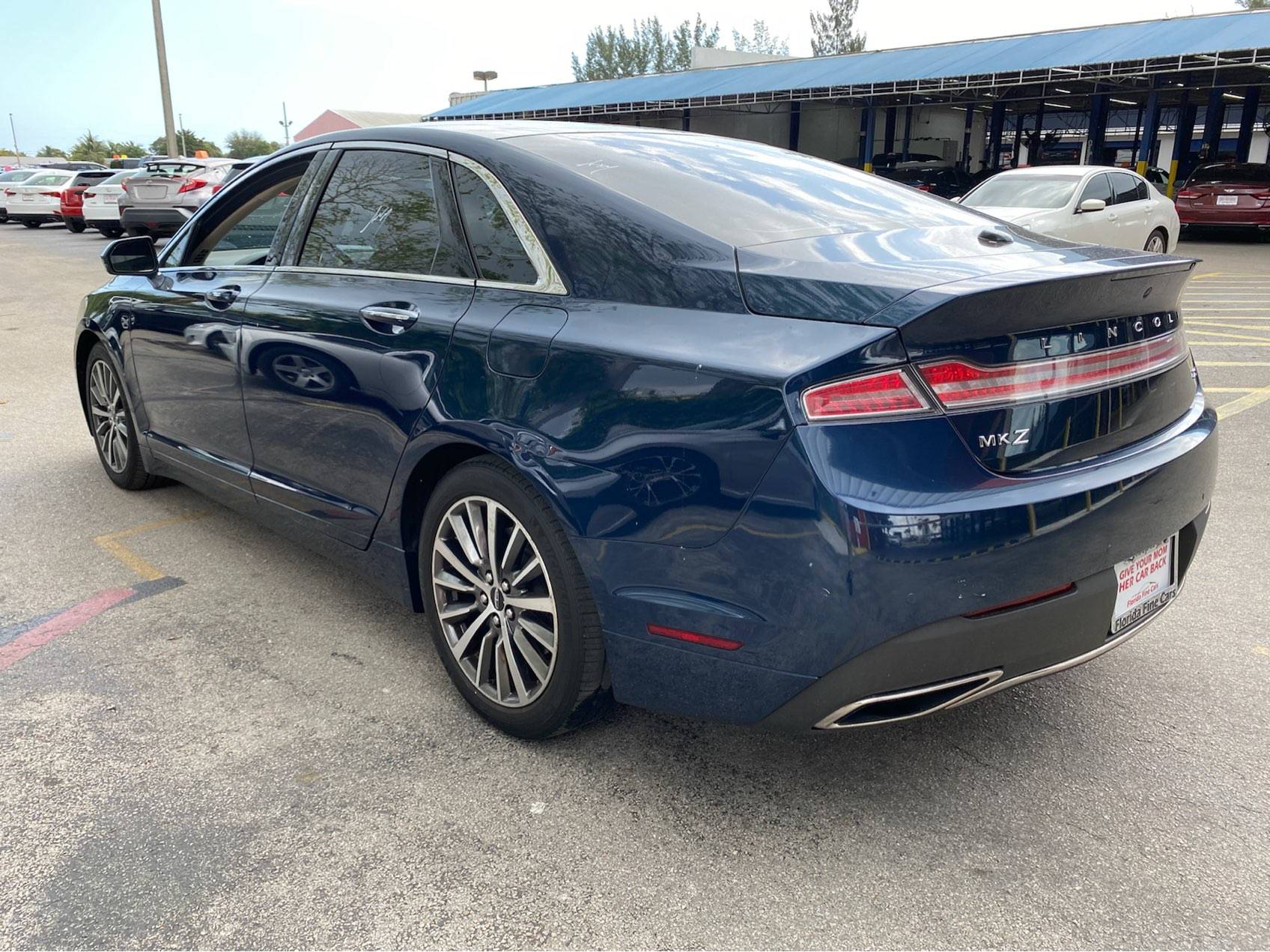Florida Fine Cars - Used Lincoln MKZ 2017 MIAMI HYBRID SELECT
