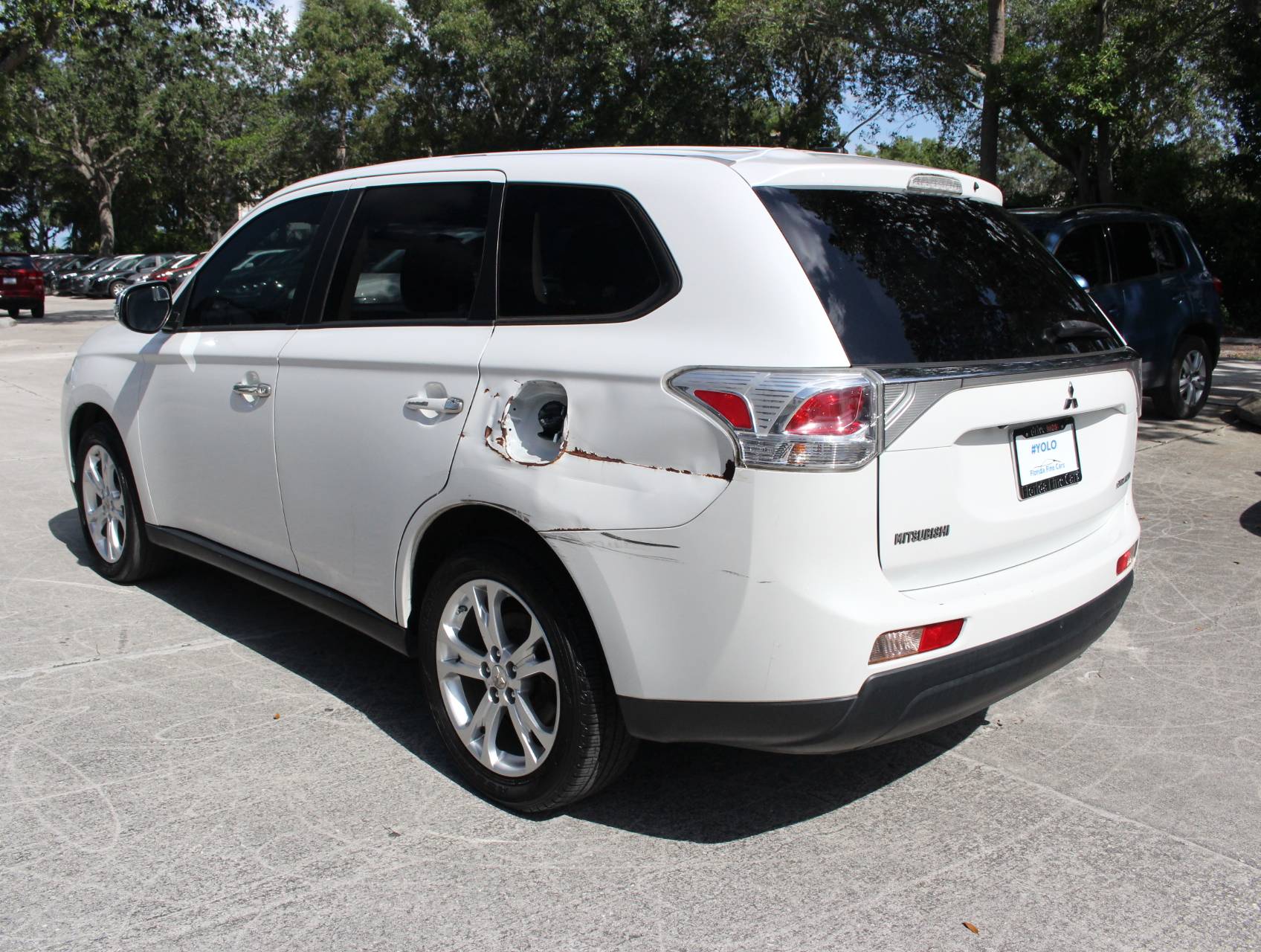 Florida Fine Cars - Used MITSUBISHI OUTLANDER 2014 WEST PALM SE