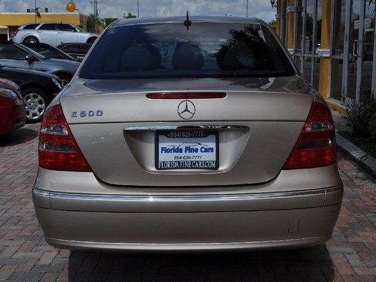 Florida Fine Cars - Used MERCEDES-BENZ E CLASS 2004 HOLLYWOOD E500