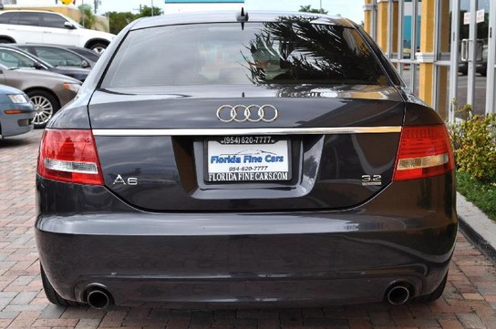 Florida Fine Cars - Used AUDI A6 2006 HOLLYWOOD 3.2 S-LINE-LOW MILES