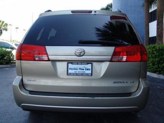 Florida Fine Cars - Used TOYOTA SIENNA 2004 HOLLYWOOD LE