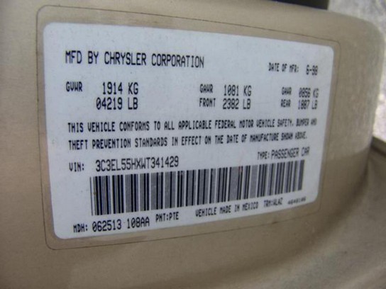 Florida Fine Cars - Used CHRYSLER SEBRING 1998 MIAMI JXI