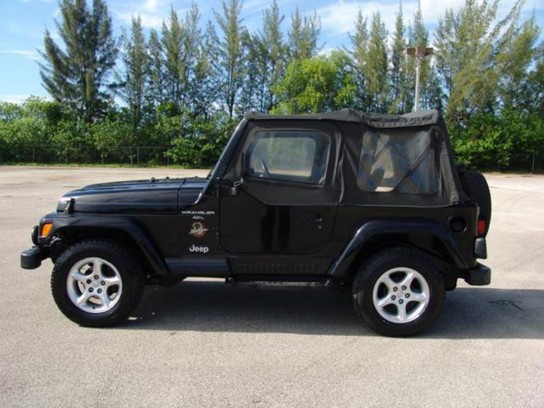 Florida Fine Cars - Used JEEP WRANGLER 2000 MIAMI Sahara 4WD