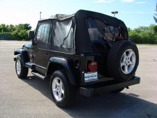 Florida Fine Cars - Used JEEP WRANGLER 2000 MIAMI Sahara 4WD