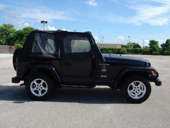 Florida Fine Cars - Used JEEP WRANGLER 2000 MIAMI Sahara 4WD