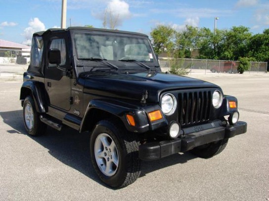 Florida Fine Cars - Used JEEP WRANGLER 2000 MIAMI Sahara 4WD