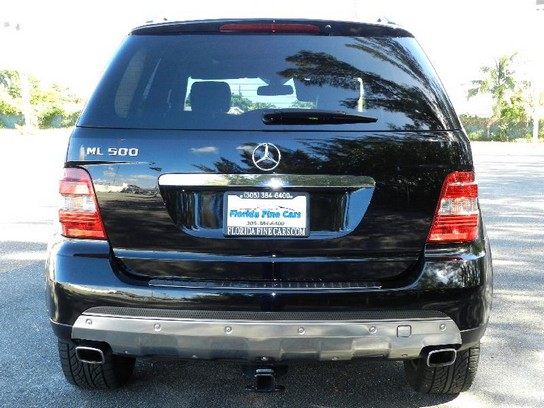Florida Fine Cars - Used MERCEDES-BENZ M CLASS 2006 MIAMI ML500 4WD