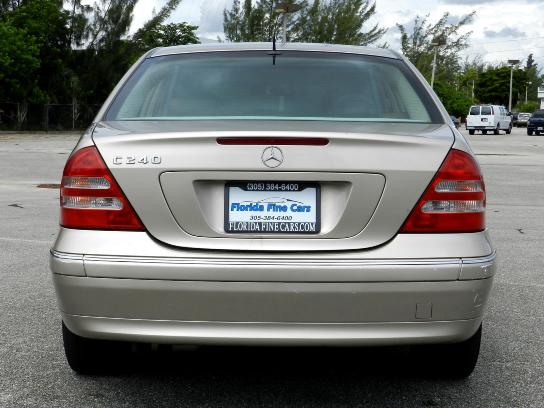 Florida Fine Cars - Used MERCEDES-BENZ C CLASS 2001 MIAMI C240