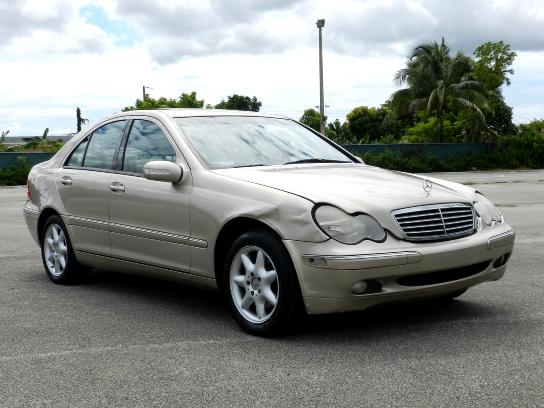 Florida Fine Cars - Used MERCEDES-BENZ C CLASS 2001 MIAMI C240