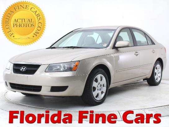 Florida Fine Cars - Used HYUNDAI SONATA 2008 MIAMI GLS